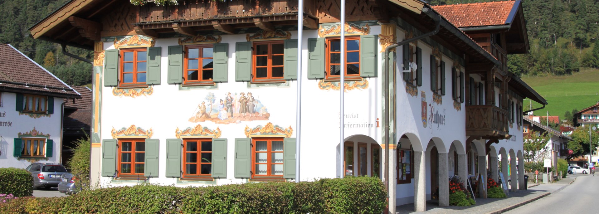 Rathaus Wallgau, © Florian Neuner