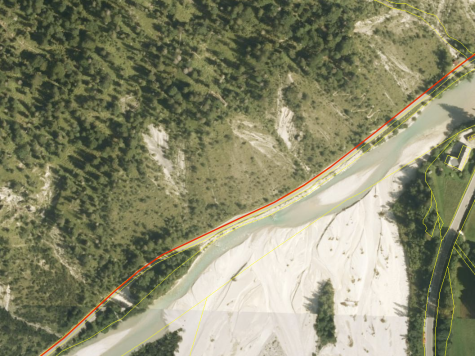 Bild 1 halbseitige Sperrung